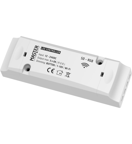 SD-RGB Smart LED Controller WiFi 12-24V 3x8A